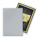 Dragon Shield Standard Card Sleeves Matte Silver NonGlare (100) Standard Size Card Sleeves